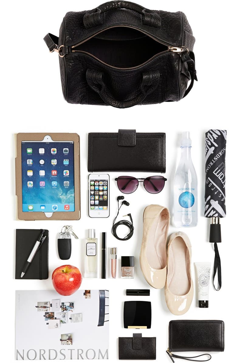 Alexander Wang 'Rocco - Rosegold' Leather Satchel, Alternate, color,