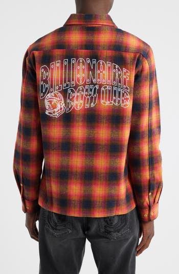 BB Curve Plaid Button-Up Shirt