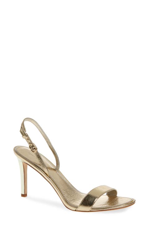 Women's Tory Burch Metallic Heels | Nordstrom Women's Tory Burch Metallic Heels | Nordstrom