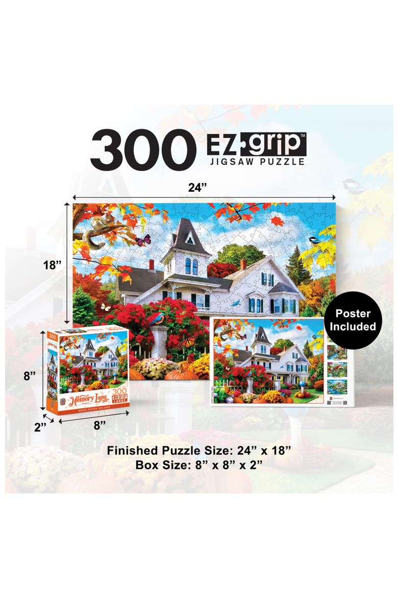 October Skies 300 Piece Jigsaw Puzzle, Alternate, color, Multicolor