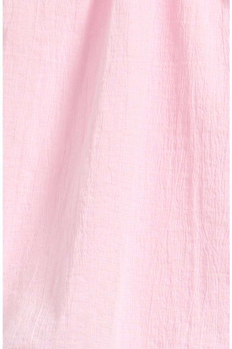 Kids' Grecian Cotton Gauze Bubble Top, Alternate, color, PINK GUAVA
