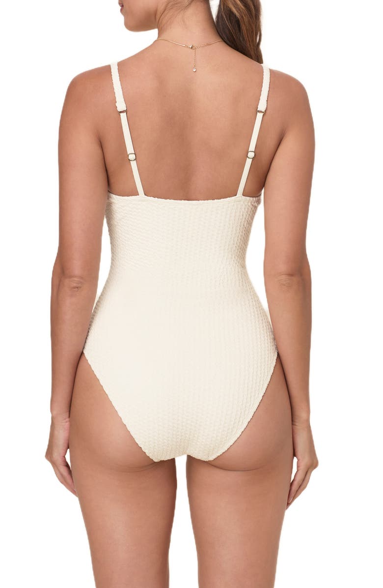 Andie The Amalfi One-Piece Swimsuit, Alternate, color, Gardenia