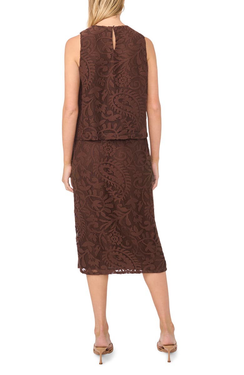 Halogen<sup>®</sup> Lace Sleeveless Top, Alternate, color,