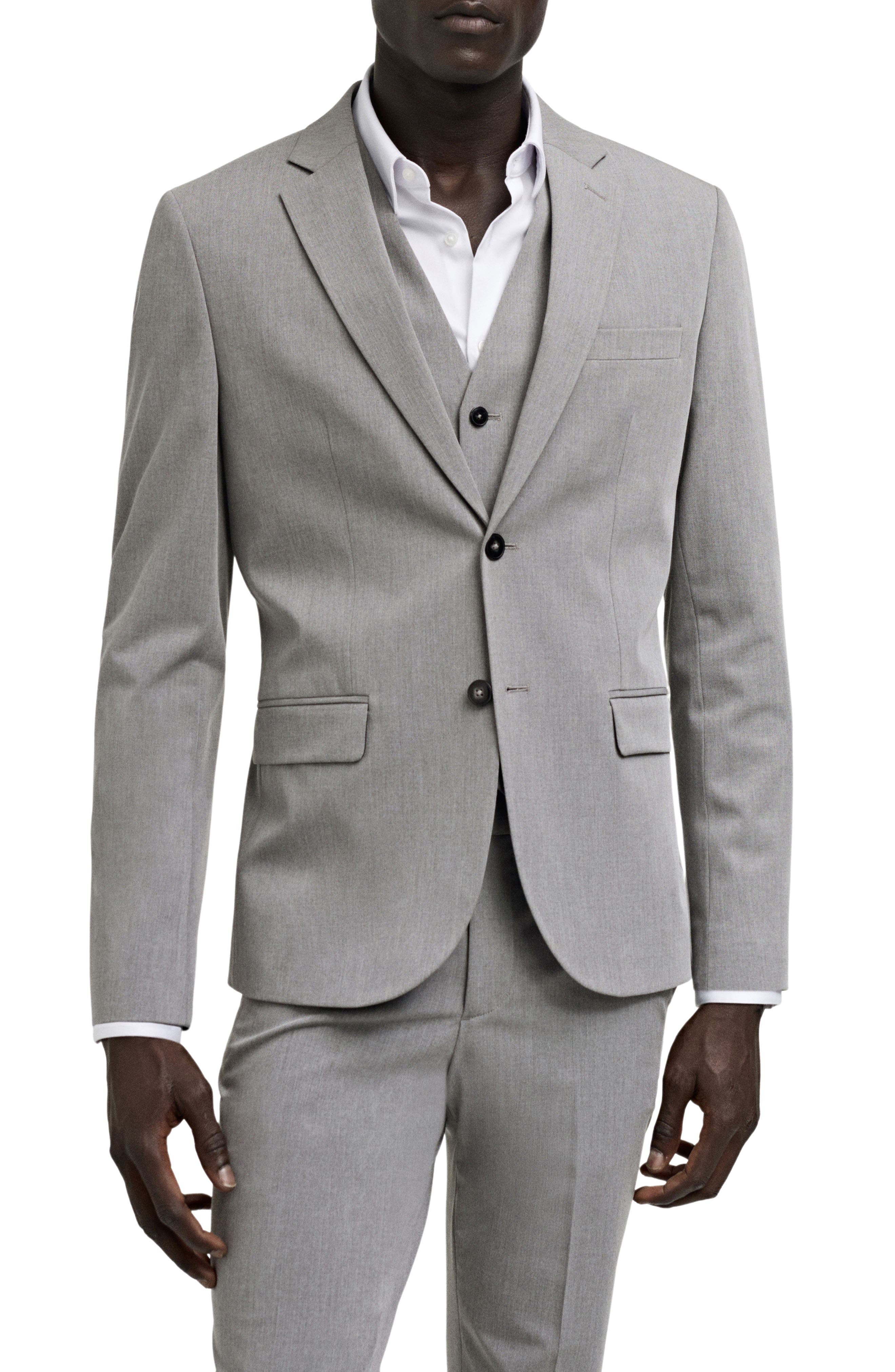 MANGO Superslim Fit Stretch Sport Coat