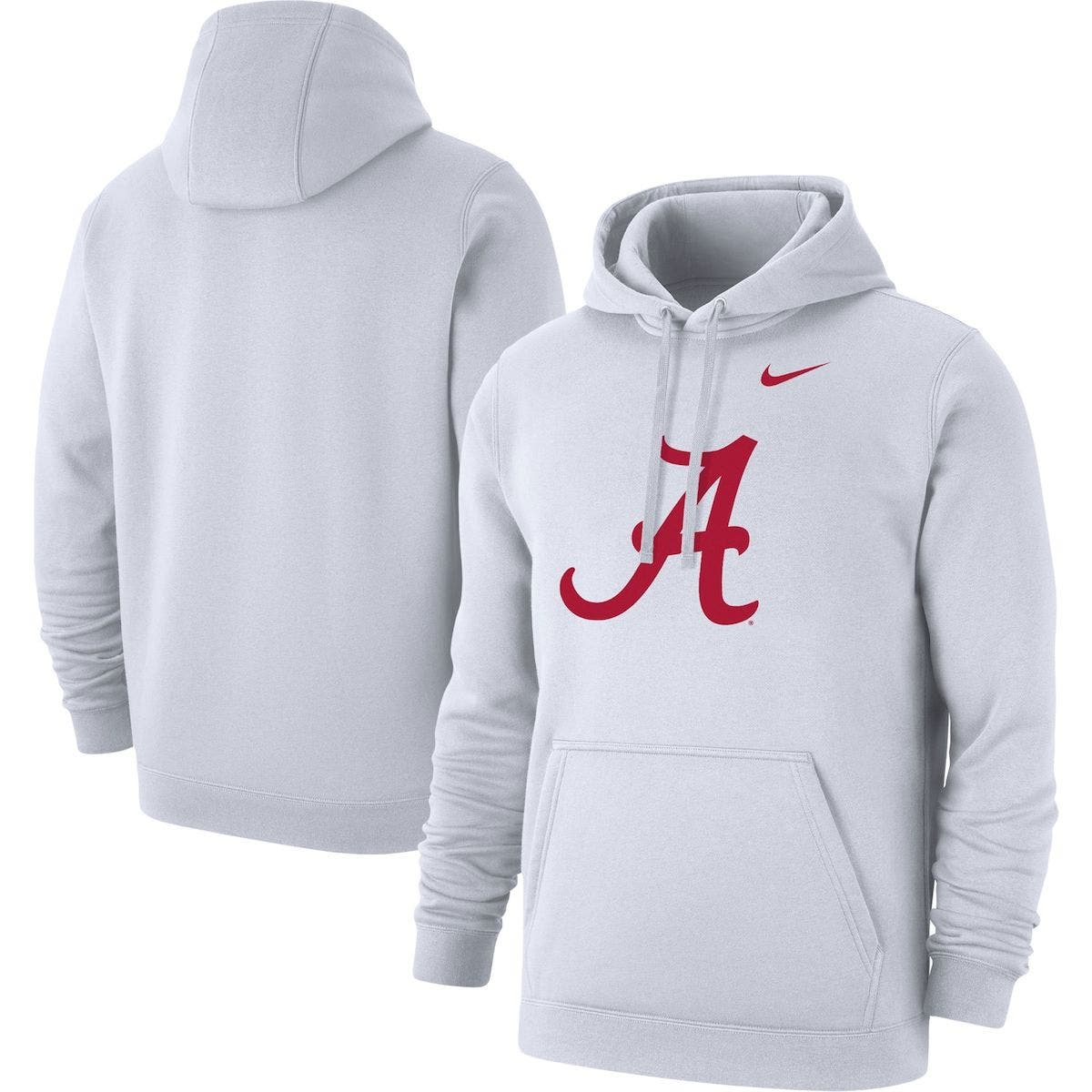white nike alabama pullover