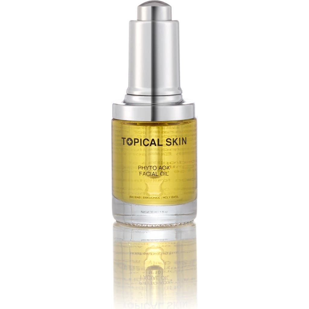 Topical Skin Phyto Aox Facial Oil N°10 With Exposome Defense Tech In Transparent