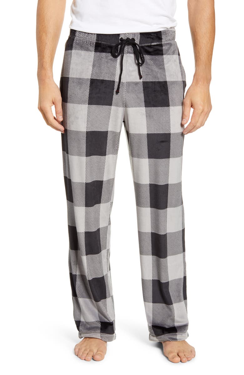 Daniel Buchler Stretch Velour Pajama Pants, Main, color,