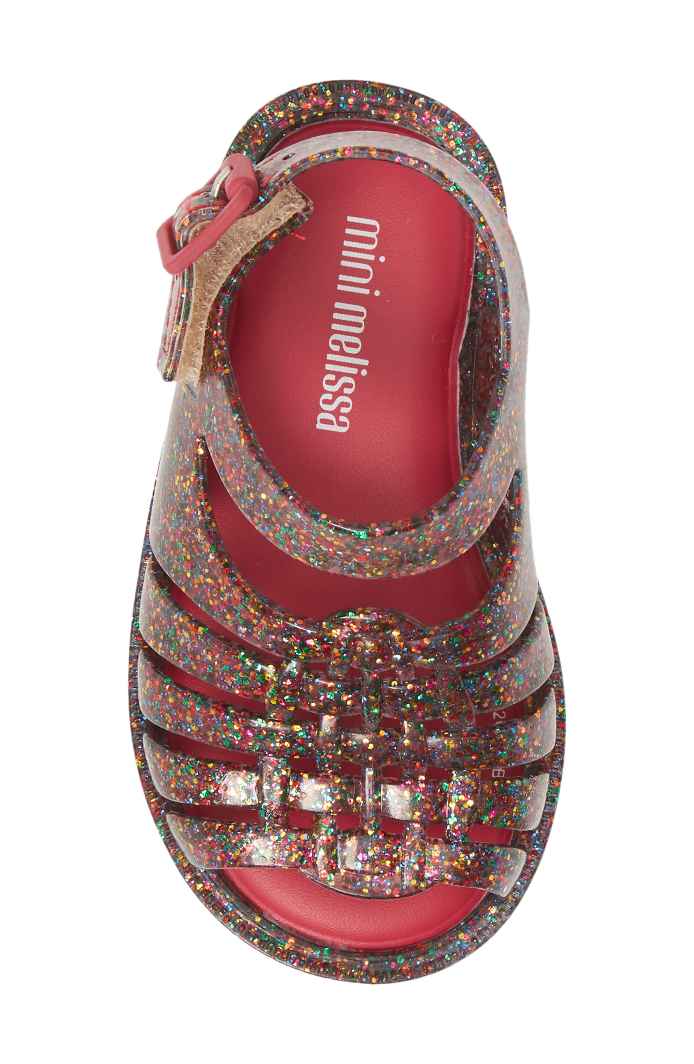 Mini Melissa Frances Jelly Sandal, Alternate, color, 