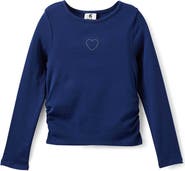 Cotton On Kids Kid's Fitted Long Sleeve Essential Gathered Top