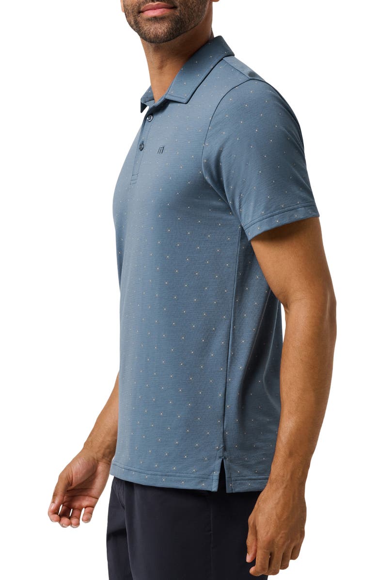 TravisMathew Performance Jersey Polo, Alternate, color, Bering Sea