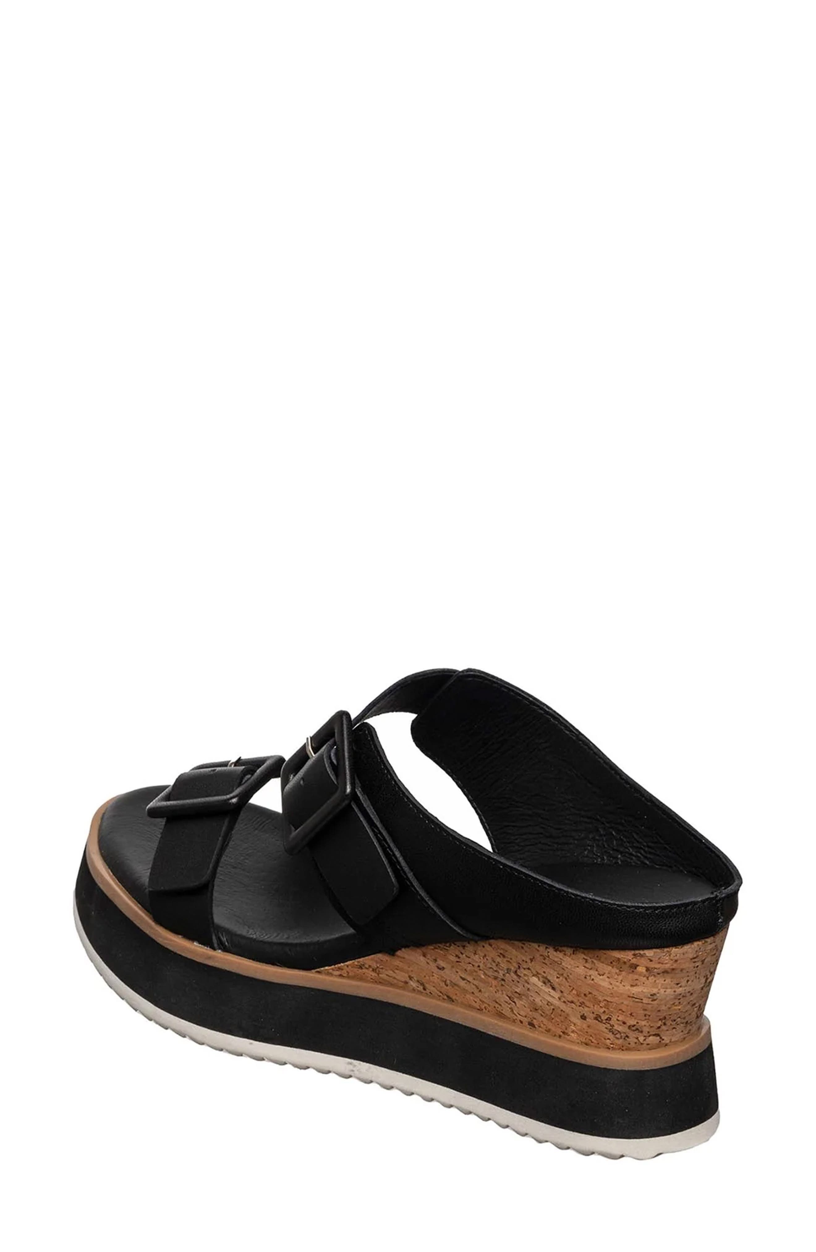 ANTELOPE Dolly Platform Wedge Sandal, Alternate, color, Black