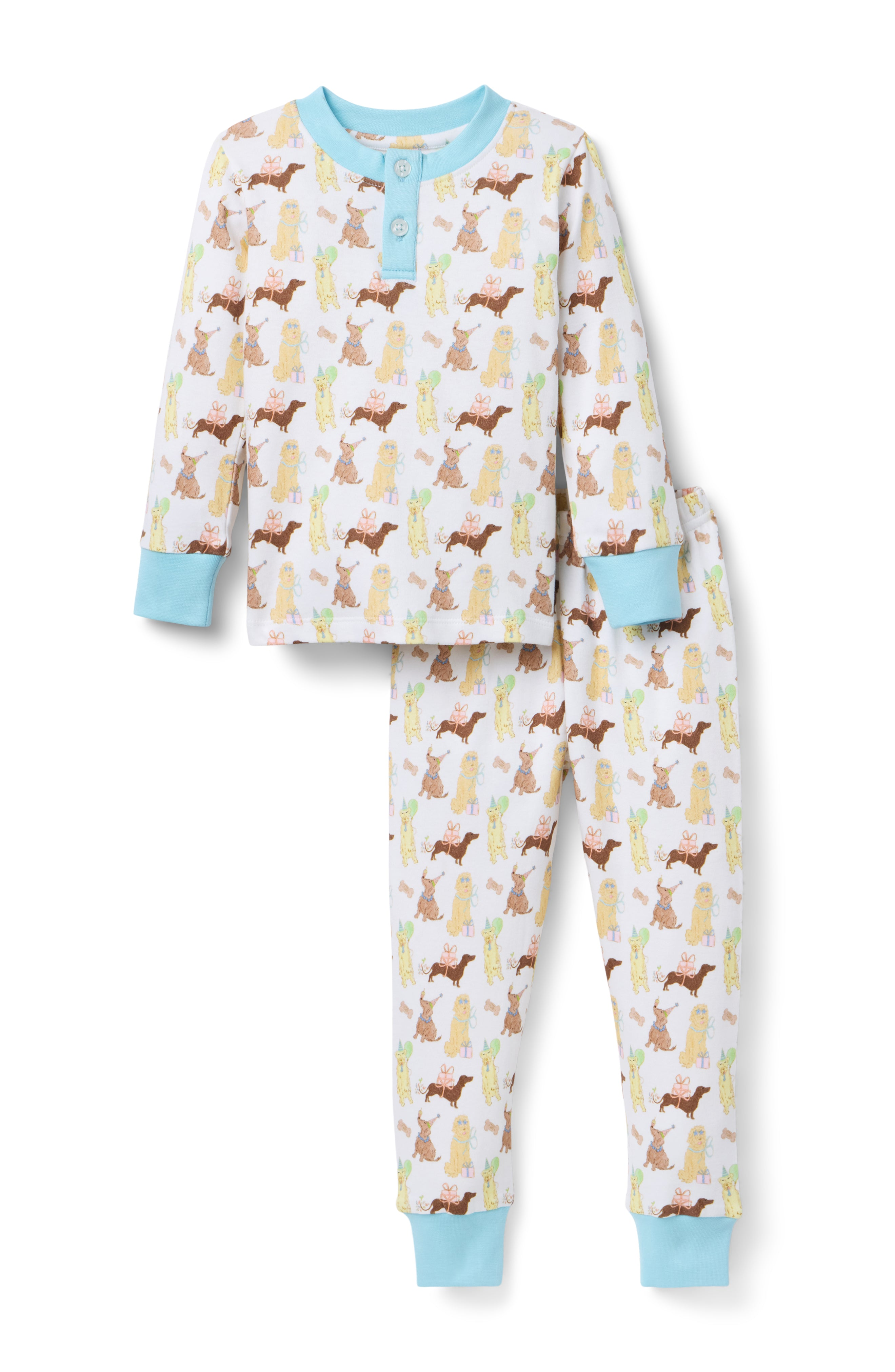 selected Ivory / Dog Print
