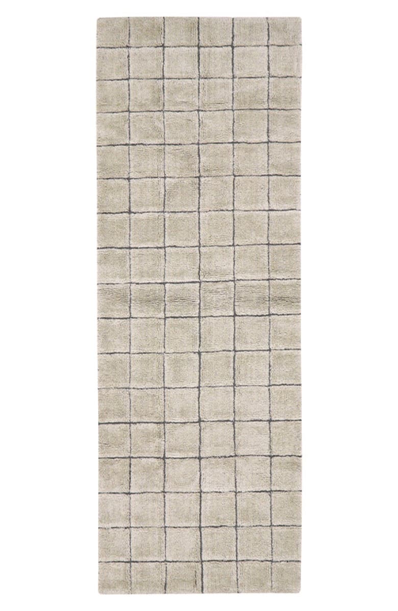 Lorena Canals Woolable Mosaic Washable Wool Rug, Main, color, Sandstone