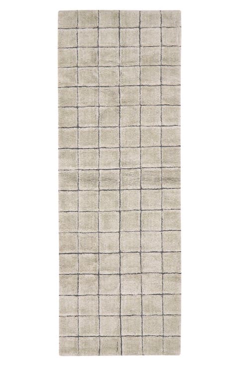 Woolable Mosaic Washable Wool Rug