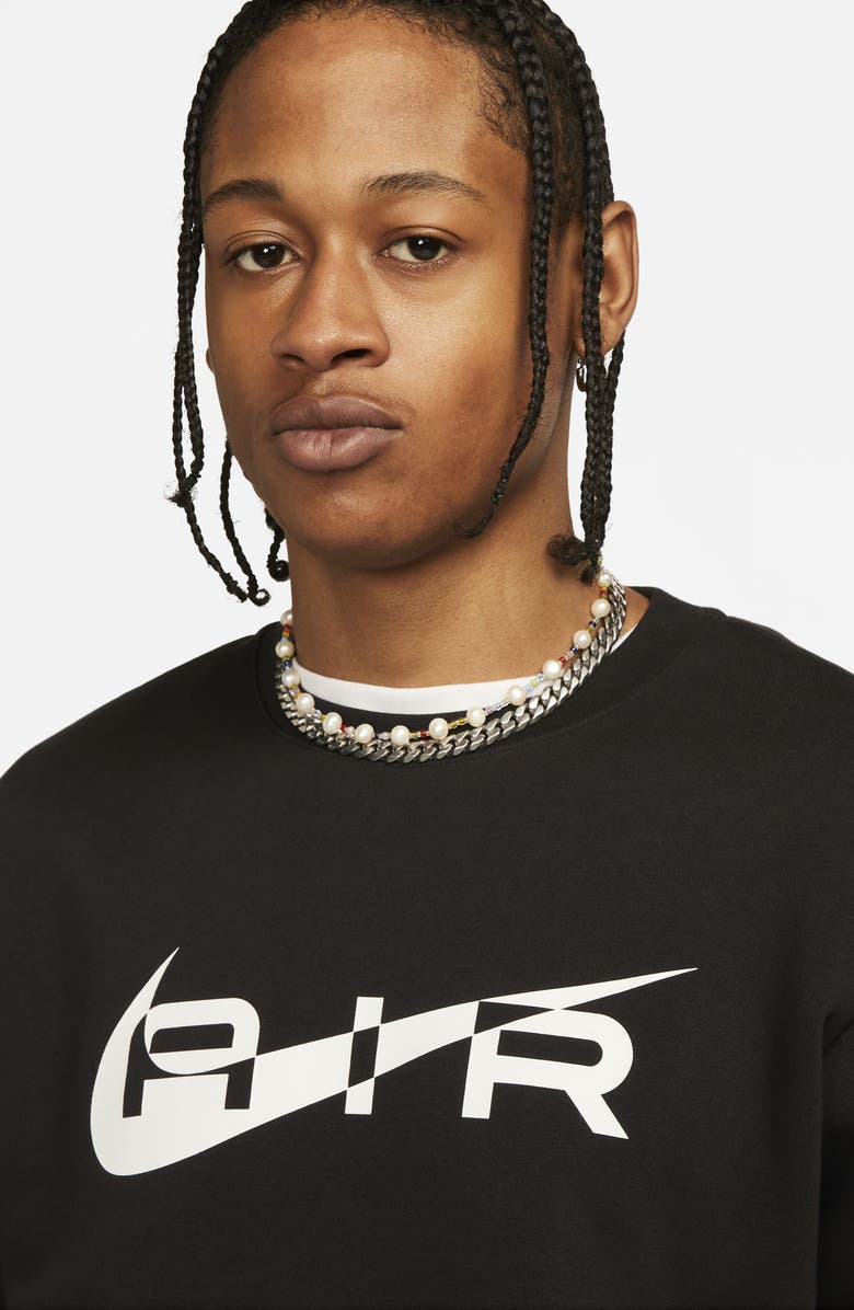 Nike Air Fleece Crewneck Sweatshirt, Alternate, color,