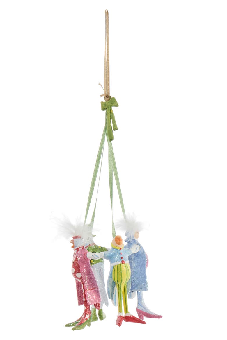 Patience Brewster 12 Days of Christmas 4 Calling Birds Ornament, Alternate, color, MULTI