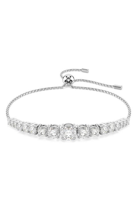 Matrix Graduated Zirconia Slider Bracelet