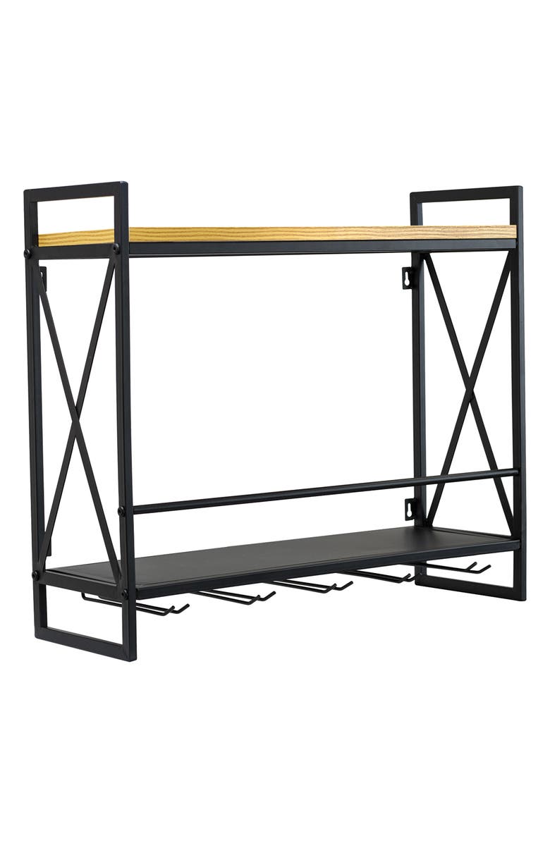 SORBUS Wine Bottle & Stemware Rack Holder, Main, color, 