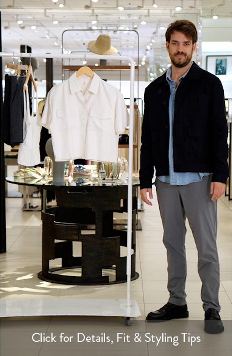 Horizon Crop Button-Up Shirt, sales video thumbnail