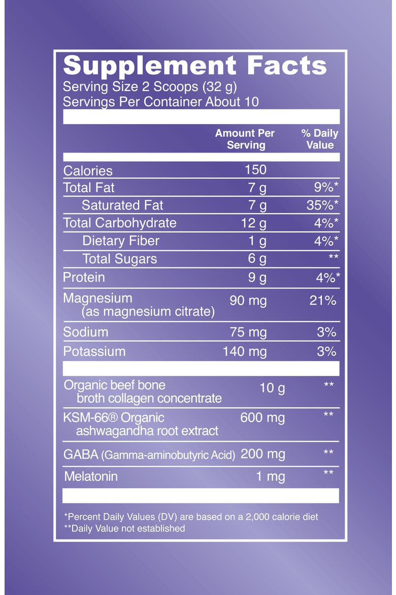 Blueberry Moon Milk Collagen Latte, Alternate, color, NO COLOR