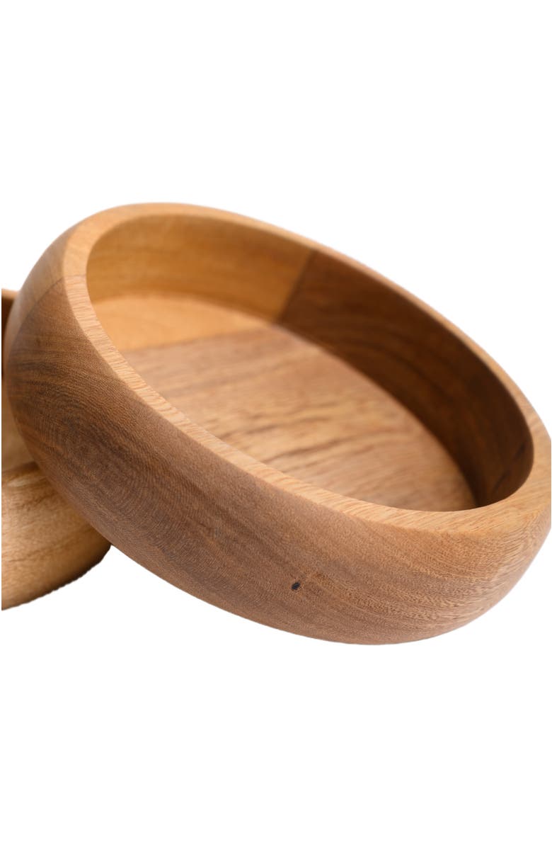 Chechen Wood Design Botanero Bowl, Alternate, color, Natural