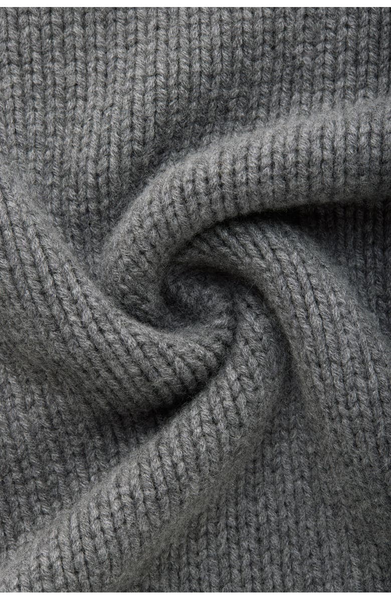 Wolf Vs. Goat (WvG) Chunky Roll Neck Sweater Cashmere Mélange, Alternate, color, Lubecca