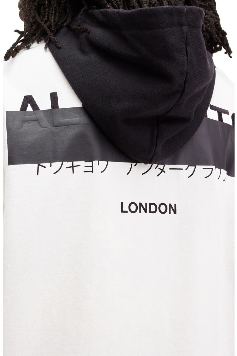 Redact Mock Neck Graphic T-Shirt, Alternate, color, ASHEN WHITE