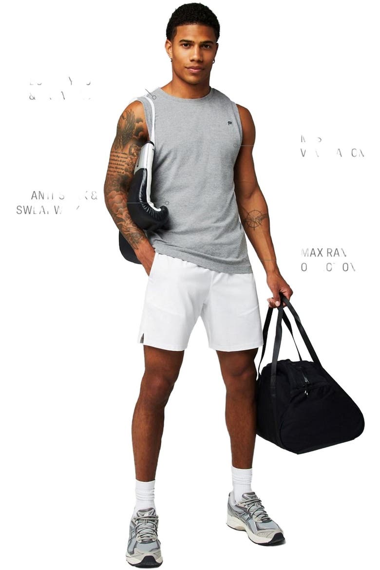 Men's The Training Day Muscle Tank, Alternate, color, Mid Grey Htr