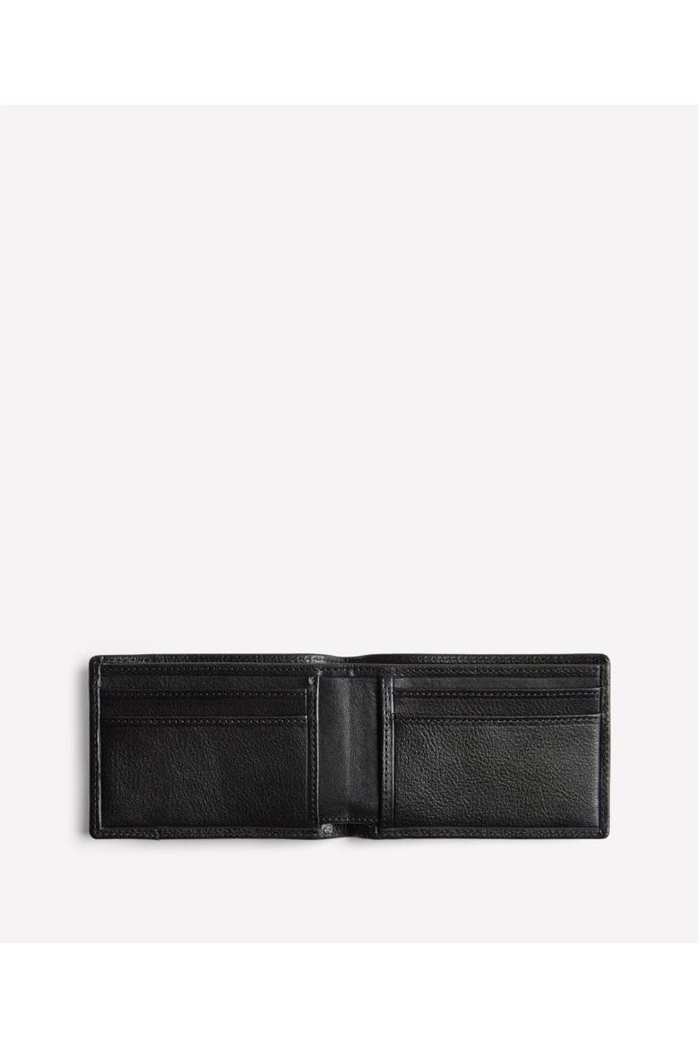 Slim Wallet No. 395, Alternate, color, Vintage Black Leather