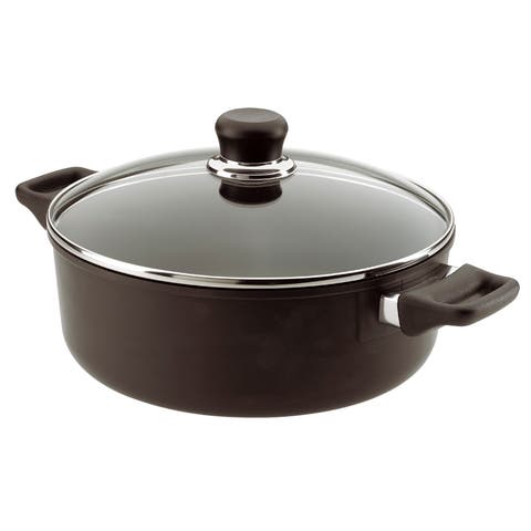 Classic 4.5 Quart Low Sauce Pot With Lid, 10.25 Inch
