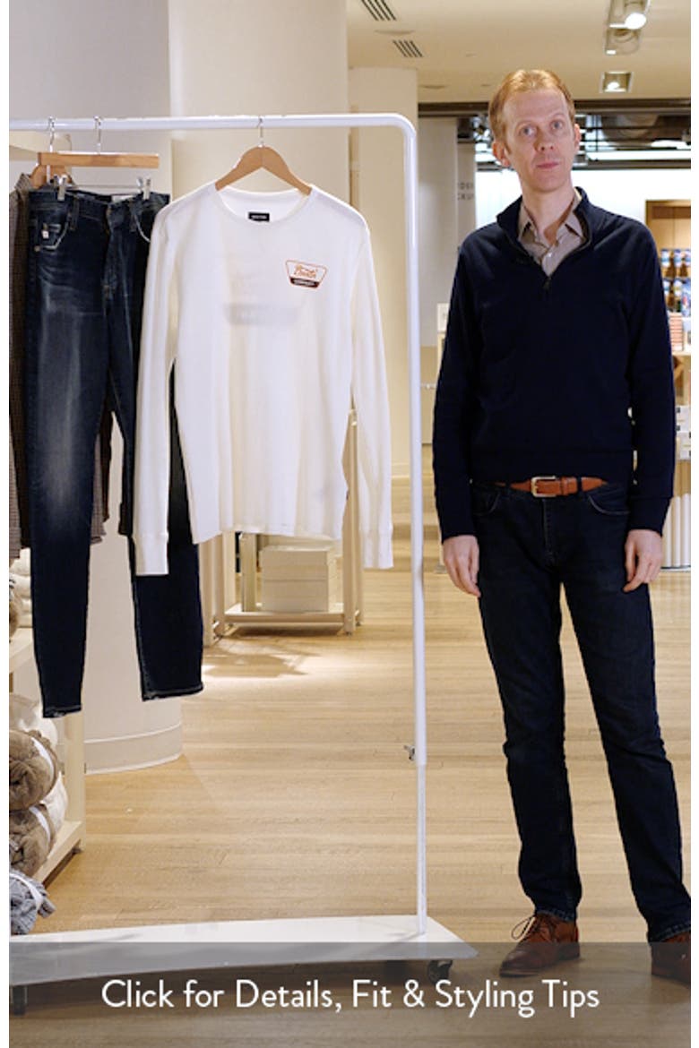 Linwood Long Sleeve Thermal Cotton Graphic T-Shirt video