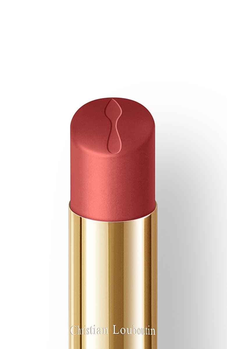 Christian Louboutin Rouge Stiletto Lumi Matte Lipstick, Alternate, color, Nude Rose 386L