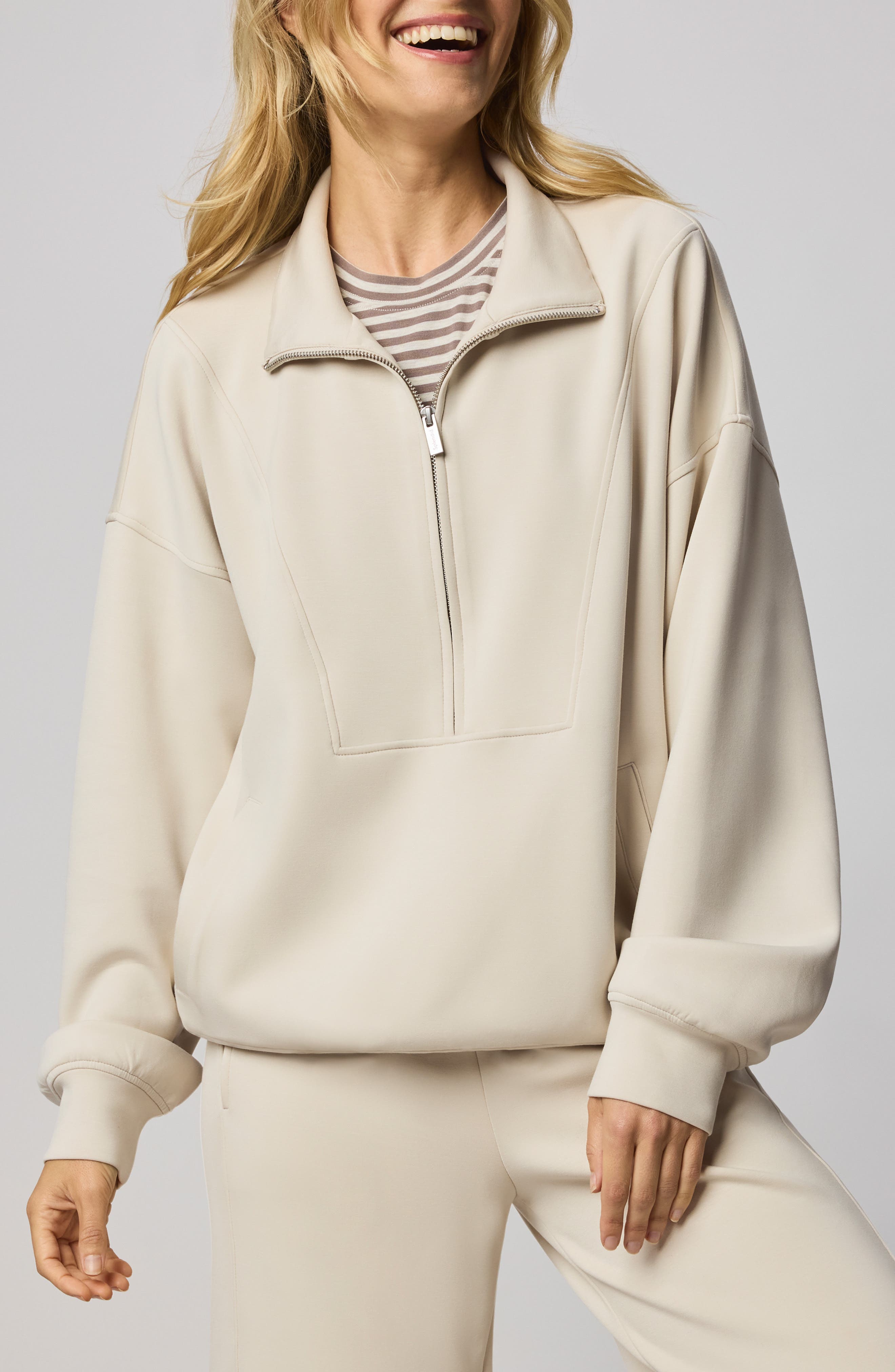 ScubaSoft Quarter Zip Sweater