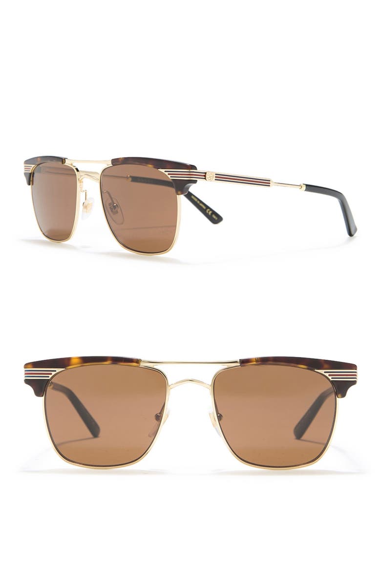 Gucci 52mm Sunglasses, Alternate, color,