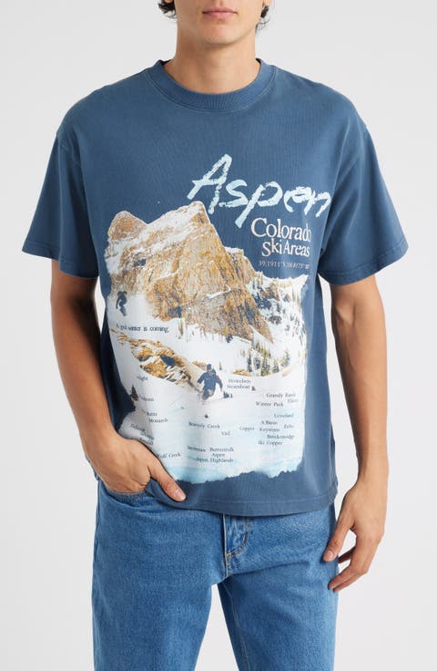 NPL Ski Areas Graphic T-Shirt
