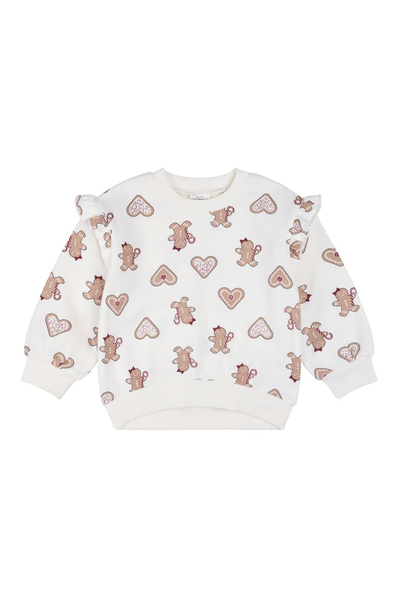 Kids' 2-Piece Sweatshirt & Leggings Set, Alternate, color, GINGERBREAD