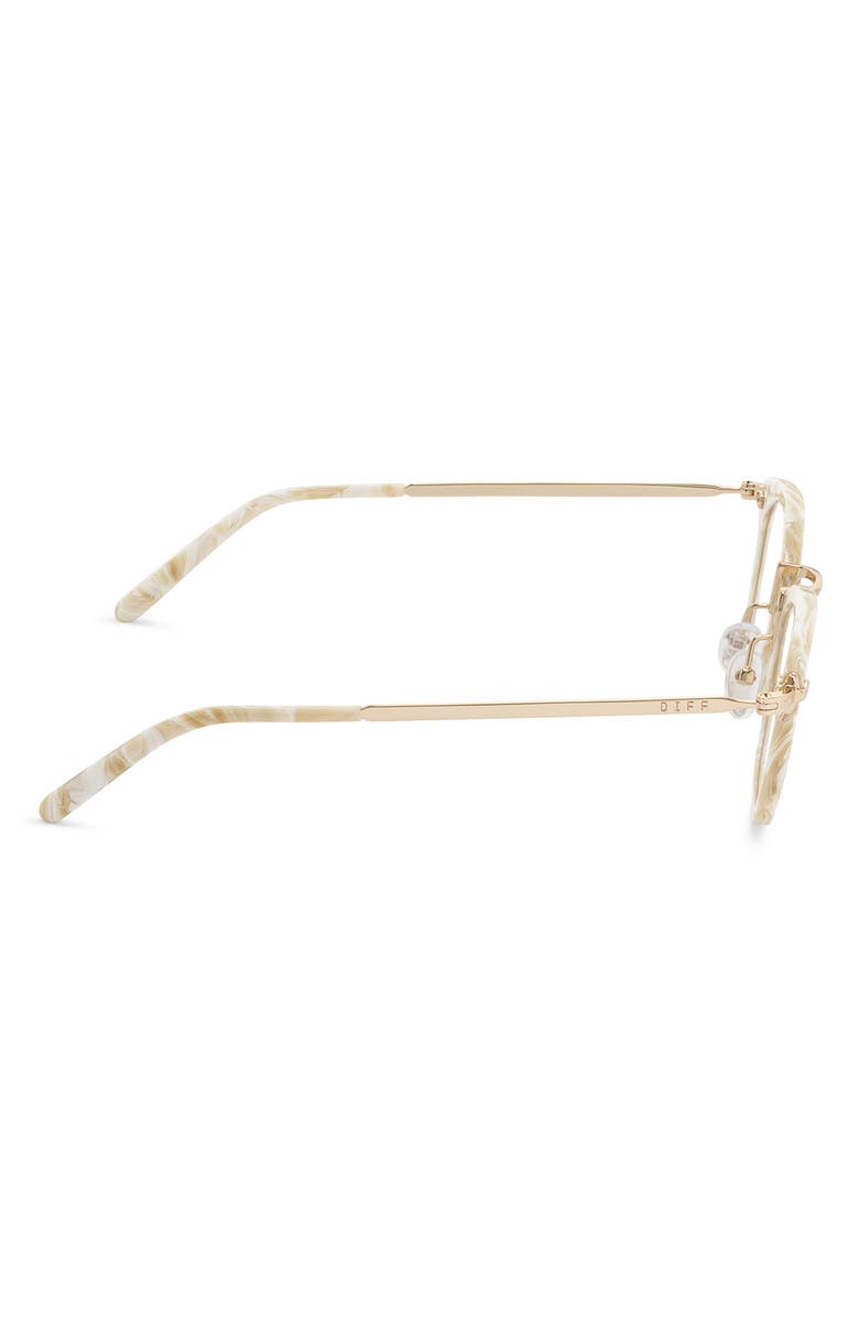 DIFF Rue 46mm Cat Eye Optical Glasses, Alternate, color, 