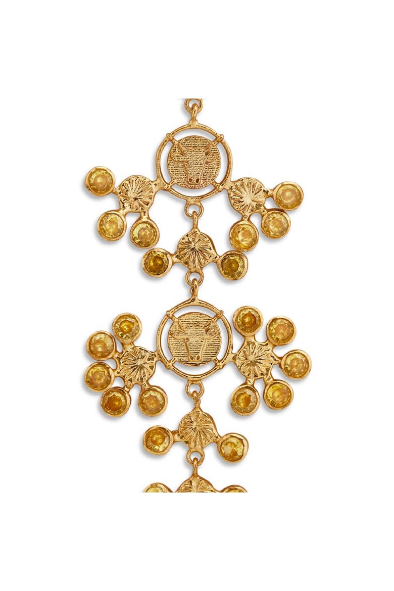 INKA MAXI CHANDELIERS, Alternate, color, Gold Plated