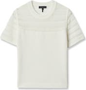 rag & bone Britt Openwork Crewneck Sweater