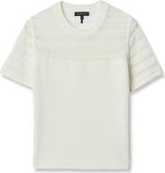 rag & bone Britt Openwork Crewneck Sweater