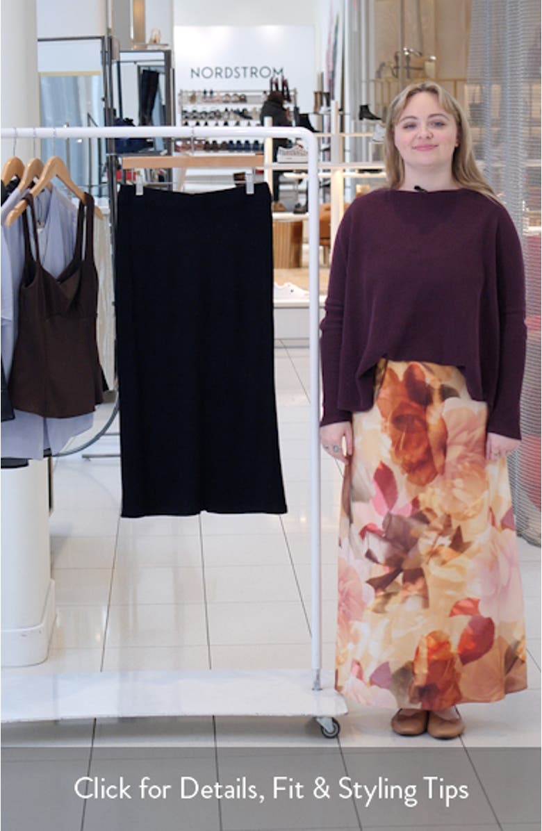 Cozy Rib Skirt, sales video thumbnail