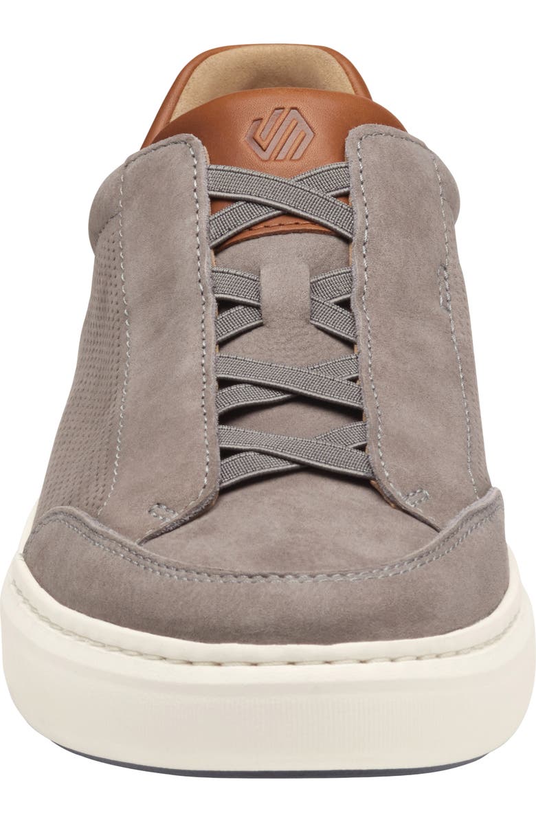 Johnston
Murphy Anders Perforated Leather Sneaker, Alternate, color, Gray Nubuck
