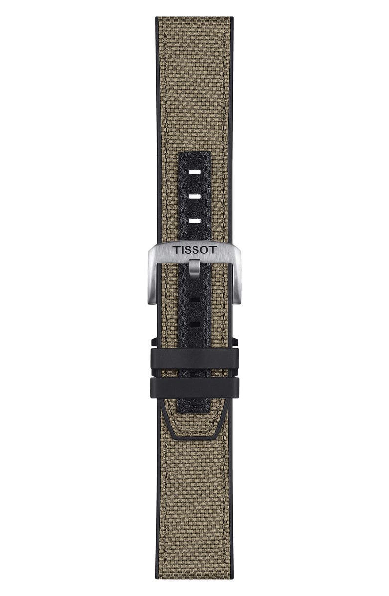 Tissot T-Touch Connect Solar Smart Textile Strap Watch, 47.5mm, Alternate, color,