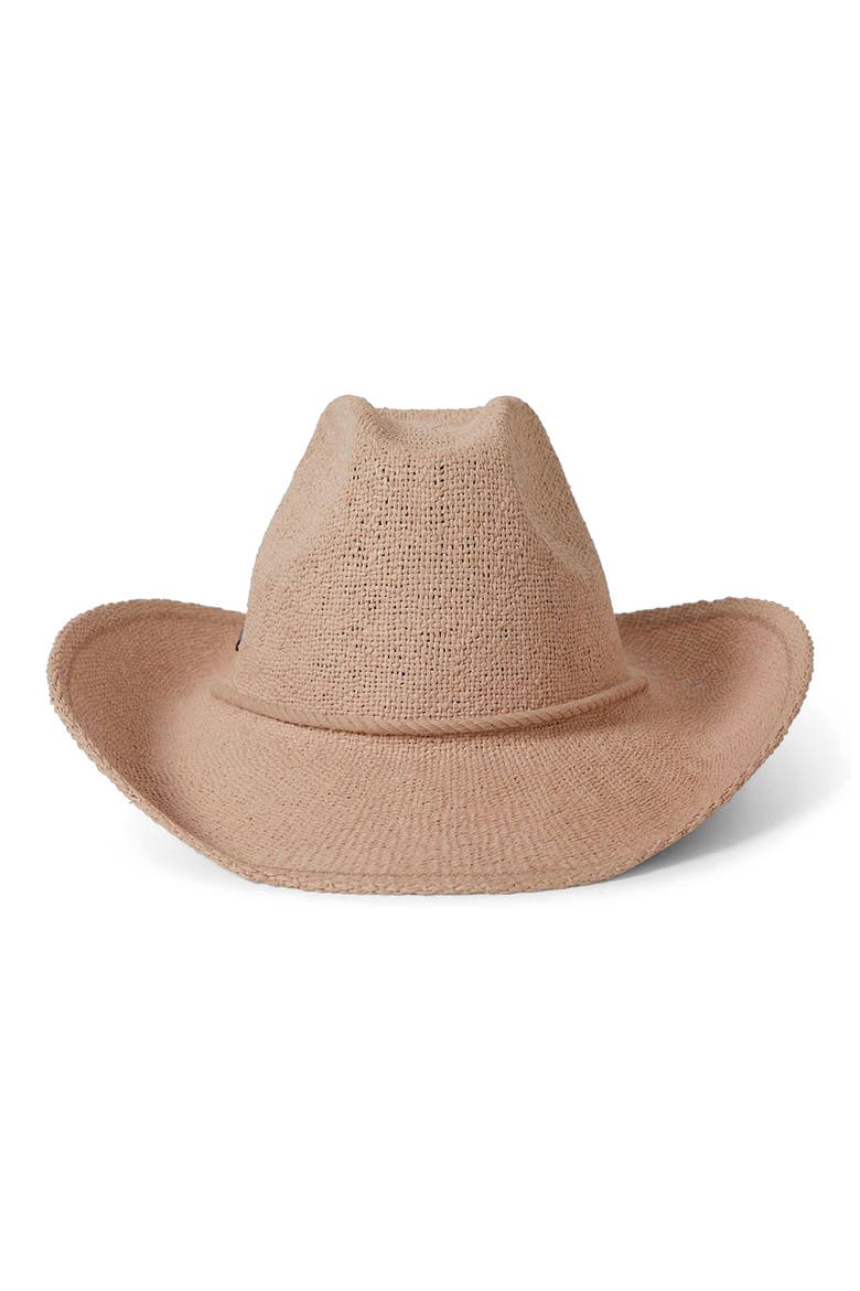 Austin Straw Cowboy Hat, Alternate, color, SOFT PINK