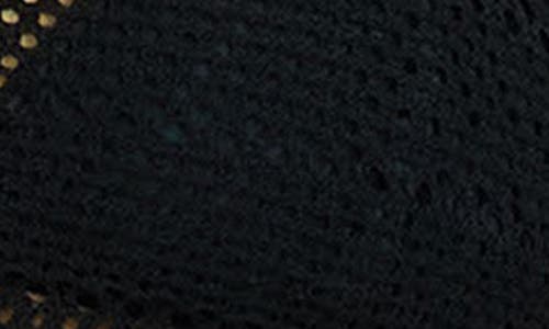 Pq Swim Sheer Cover-up Top In Black
