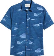 Tori Richard Honu Sighting Performance Pucker Shirt