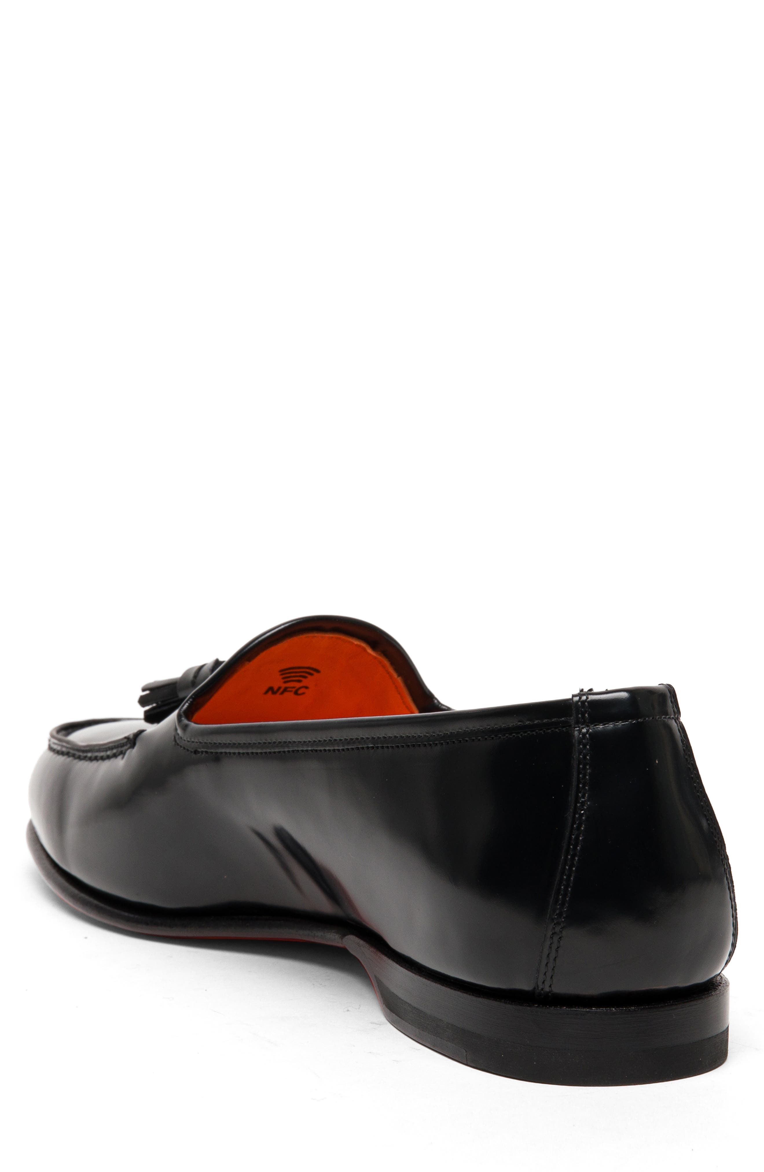 Santoni Andrea Tassel Loafer, Alternate, color, 