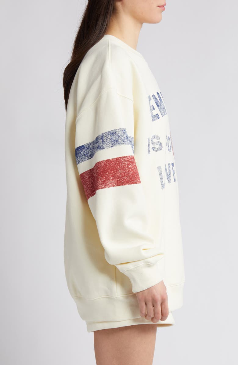 THE MAYFAIR GROUP Empathy Is for Lovers Graphic Sweatshirt, Alternate, color,