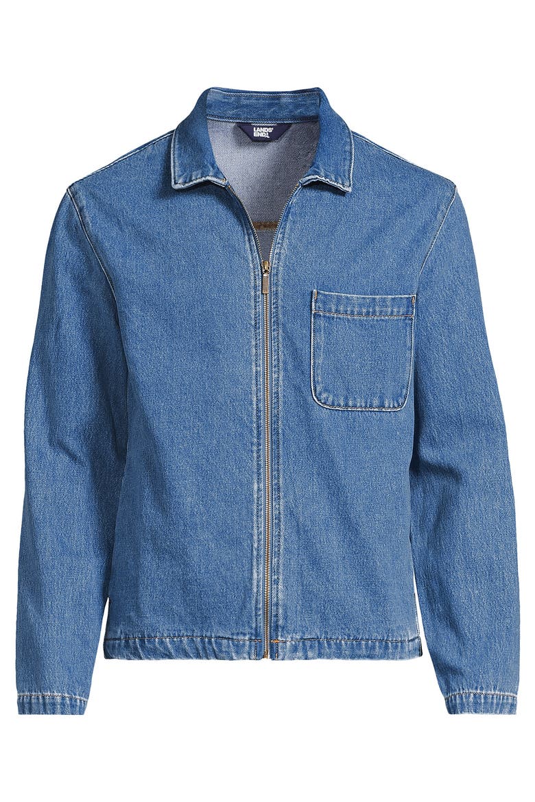 Lightweight Full Zip Jacket, Alternate, color, Stone Wash