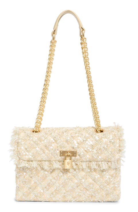 Brixton Tweed Lock Shoulder Bag